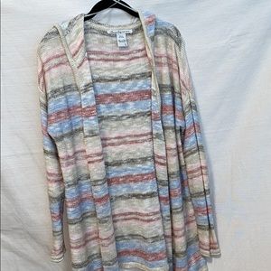 SOLD American Rag Open Front Hoodie